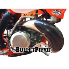 Bulletproof  KTM 250 300 EXC 2008-2011 carbon fiber pipe guard