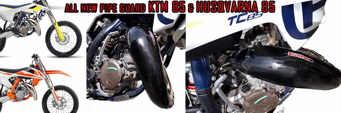 Bulletproof guards for Husqvarna TC 85 & KTM SX 85